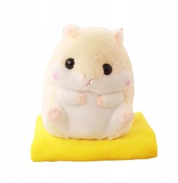 Cuddly Plush Pillow Blanket Hamster