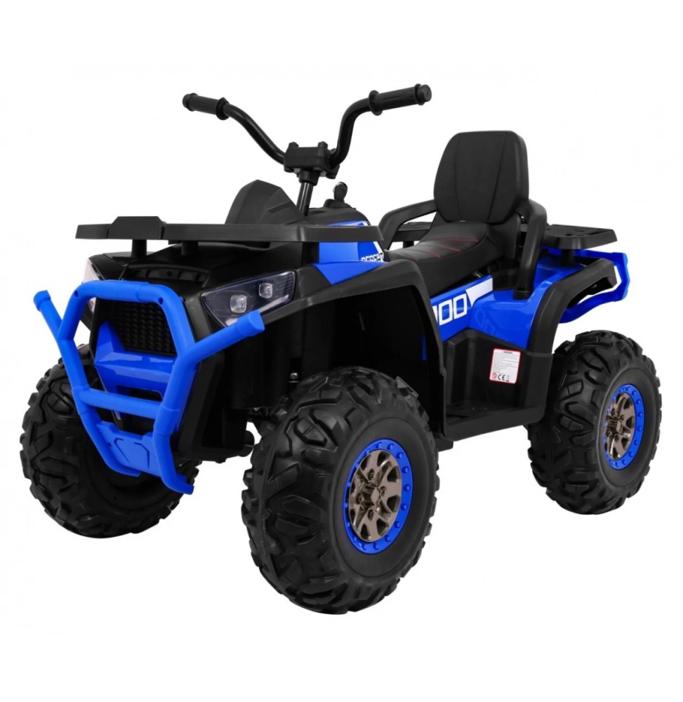 Niebieski pojazd quad atv desert z pilotem 2.4 ghz