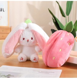 25cm Rabbit Plush Toy 2in1