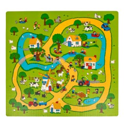 Farm Life Puzzle Mat for Kids 10m+ EVA Foam