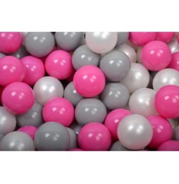 Meowbaby 7cm Plastic Balls Set, 100 Pieces