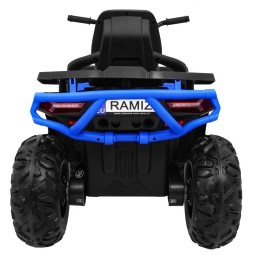 Blue ATV Desert Vehicle with 2.4 GHz Remote Control