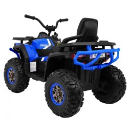 Niebieski pojazd quad atv desert z pilotem 2.4 ghz