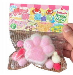 Mochi Taba Squishy jucărie fidget lăbuță de pisică