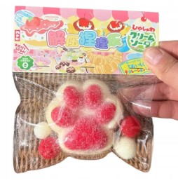 Mochi Taba Squishy jucărie fidget lăbuță de pisică