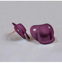 Filibabba Silicone Pacifiers 2 pcs 0m+ Plum