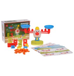 Clown Scale Logic Game for Kids - Educational Toy