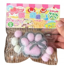 Mochi Taba Squishy zabawka fidget kociego łapka