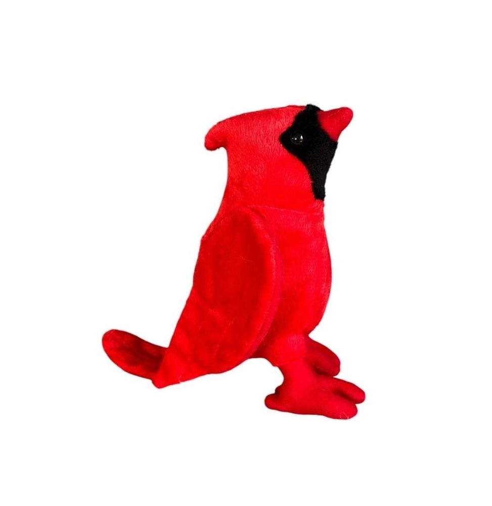 Red Cardinal Plush Toy 16 cm