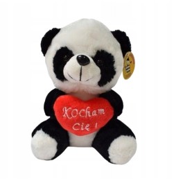 Valentine's Panda Frog Plush Toy 22 cm