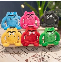 Kawaii Colorful Monster - Set of 6 Pieces