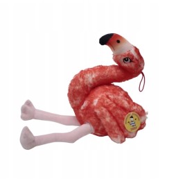 Mascota flamingo Deef 40 cm pentru copii