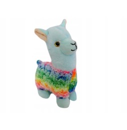 Lama colorată - pluș de alpaca