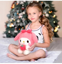 Pink Plush Toy 25 cm for Gift