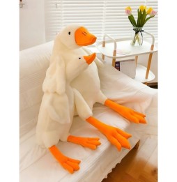 Large White Goose Plush Toy Pipa 90 cm