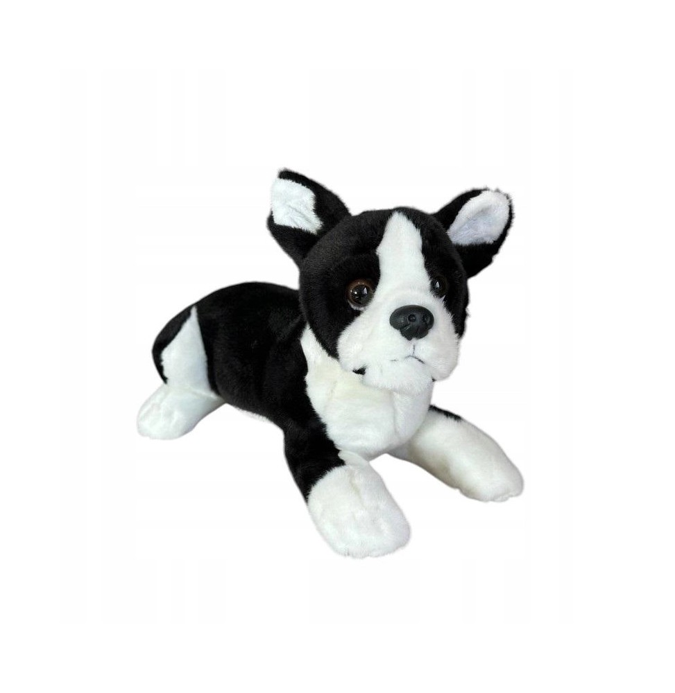 Plush Boston Terrier Toy for Kids