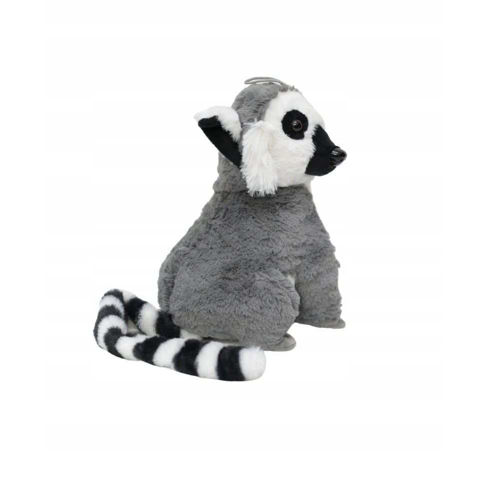 Deef 25 cm Grey-Silver Lemur Plush Toy