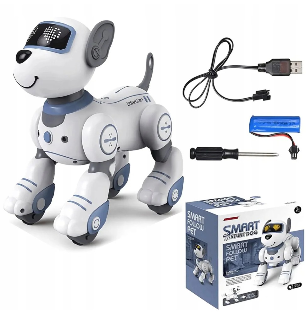 Interactive Remote-Controlled Robot Dog