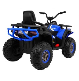 Niebieski pojazd quad atv desert z pilotem 2.4 ghz