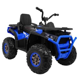 Blue ATV Desert Vehicle with 2.4 GHz Remote Control