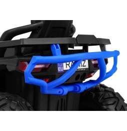 Blue ATV Desert Vehicle with 2.4 GHz Remote Control