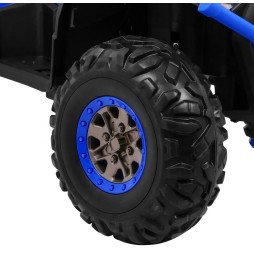 Niebieski pojazd quad atv desert z pilotem 2.4 ghz