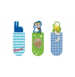 Magnetic Bookmarks Bavaria - 3 Designs, Elegant