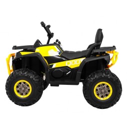 Pojazd quad atv desert żółty dla dzieci