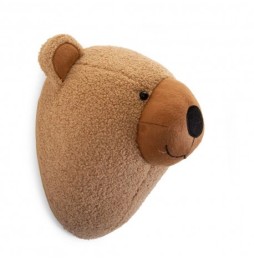 Childhome felt bear head wall decoration