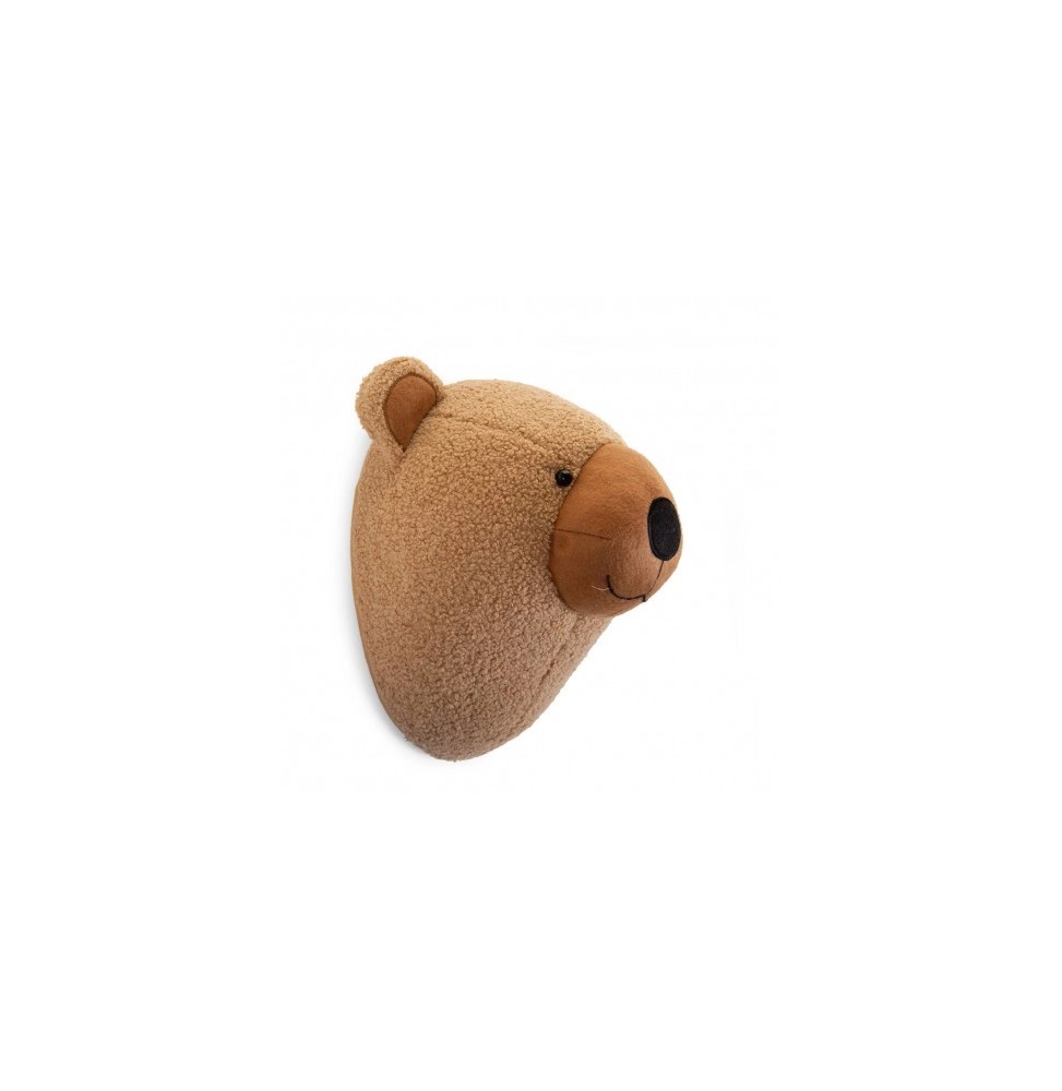 Childhome felt bear head wall decoration