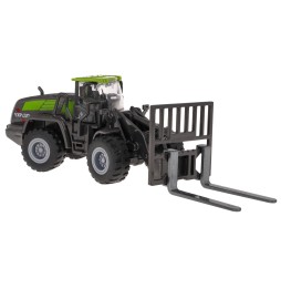 Metal Forklift in Black and Green for Kids