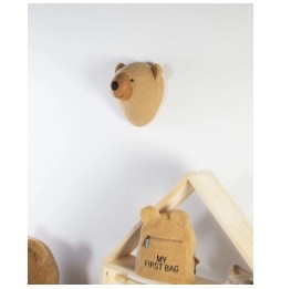 Childhome felt bear head wall decoration