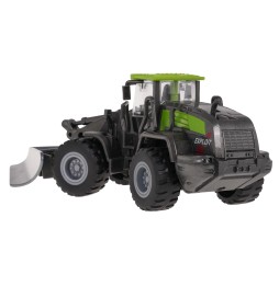 Metal Bulldozer Black - Green for Kids