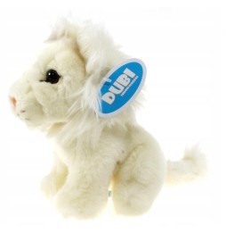 DUBI White Lion Plush Toy 19 cm