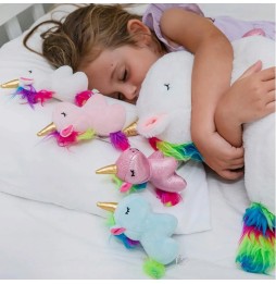 Plush Unicorn with 5 Stuffed Animals Set