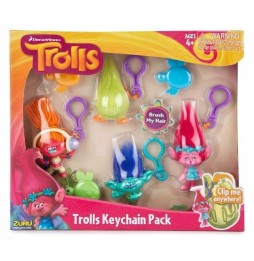 Set brelocuri Trolls ZURU 6204