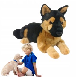 Plush Laying Dog for Kids