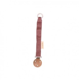 Filibabba dusty rose pacifier clip - practical accessory