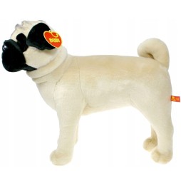 Maskotka piesek buldog mops 45 cm Dubi
