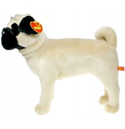 Plușă câine bulldog mops 45 cm Dubi