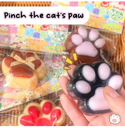 Mochi Taba Squishy Cat Paw Fidget Toy