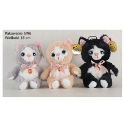 Plush Kitten Toy 18 cm by Deef