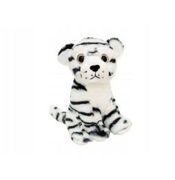 White Plush Tiger Stuffed Animal for Kids