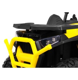 Vehicul quad atv desert galben pentru copii