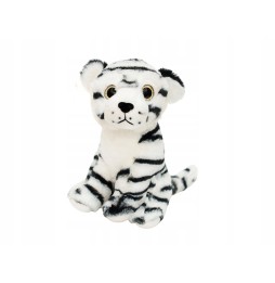 White Plush Tiger Stuffed Animal for Kids