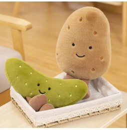 Plush Toy Cucumber or Potato 10 cm