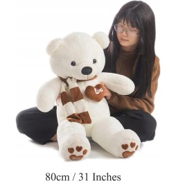 Giant Plush Bear 80 cm Soft Toy