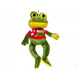 Large Plush Frog Toy with Sound