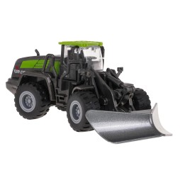 Metal Bulldozer Black - Green for Kids