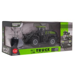 Black-Green Metal Loader Toy for Kids